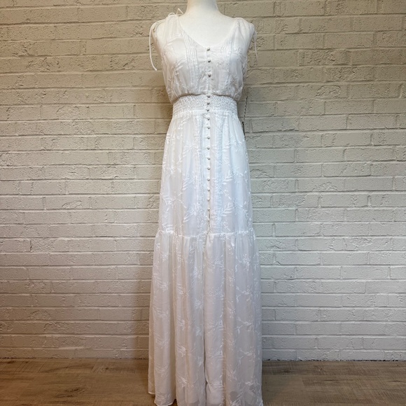 Lulus Well Spent White Embroidered Maxi Dress - Picture 4 of 11